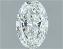 Natural Diamond 1.01 Carats, Oval with  Cut, G Color, VVS1 Clarity and Certified by GIA