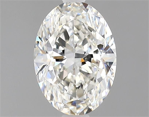 Picture of Natural Diamond 1.02 Carats, Oval with  Cut, H Color, VVS2 Clarity and Certified by GIA