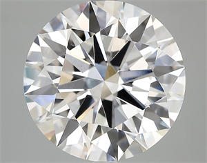 Picture of Lab Grown Diamond 7.04 Carats, Round with Ideal Cut, F Color, VVS2 Clarity and Certified by IGI