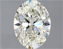 Diamante Natural 1.31 quilates, Ovalado , Color J, claridad VS2 y certificado GIA