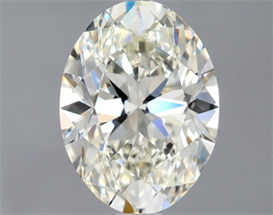 Foto Diamante Natural 1.31 quilates, Ovalado , Color J, claridad VS2 y certificado GIA de