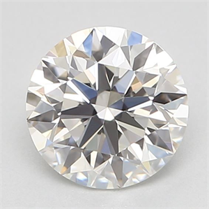 Foto Diamante Natural 0.51 quilates, Redondo , Color H, claridad VVS1 y certificado GIA de