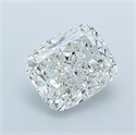 Natural Diamond 0.70 Carats, Cushion with  Cut, H Color, I1 Clarity and Certified by GIA