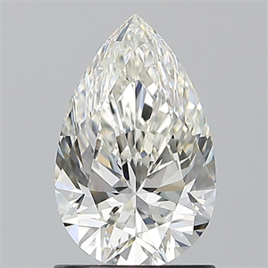 Picture of Natural Diamond 1.20 Carats, Pear with  Cut, I Color, VS1 Clarity and Certified by GIA