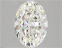 Diamante Natural 3.80 quilates, Ovalado , Color H, claridad IF y certificado GIA