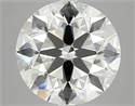Diamante Natural 5.02 quilates, Redondo , Color K, claridad VVS1 y certificado GIA