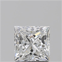 Diamante Natural 1.50 quilates, Princesa , Color G, claridad VVS2 y certificado GIA