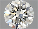 Diamante Natural 0.70 quilates, Redondo , Color J, claridad SI1 y certificado GIA
