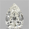 Diamante Natural 1.00 quilates, De pera , Color J, claridad SI1 y certificado IGI