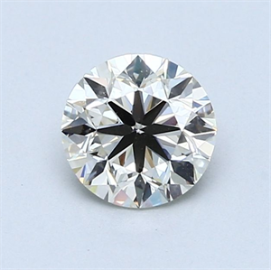 Foto Diamante Natural 0.90 quilates, Redondo , Color M, claridad VS1 y certificado GIA de