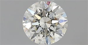 Picture of Natural Diamond 0.60 Carats, Round with Excellent Cut, K Color, SI1 Clarity and Certified by GIA