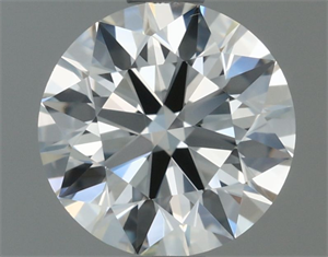 Picture of Natural Diamond 0.80 Carats, Round with Excellent Cut, L Color, VS2 Clarity and Certified by GIA