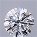Del inventario de diamantes de laboratorio, 1.05 quilates, Redondo , Color D, claridad VVS2 y certificado IGI