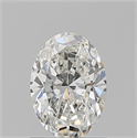 Diamante Natural 0.90 quilates, Ovalado , Color H, claridad VS2 y certificado GIA