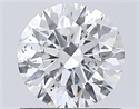 Diamante Natural 0.90 quilates, Redondo , Color E, claridad SI2 y certificado GIA