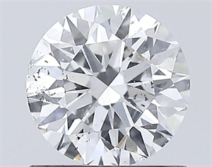 Foto Diamante Natural 0.90 quilates, Redondo , Color E, claridad SI2 y certificado GIA de