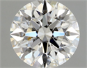 Diamante Natural 0.42 quilates, Redondo , Color H, claridad VS1 y certificado GIA