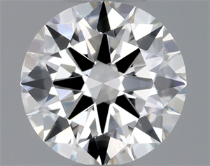 Picture of Natural Diamond 0.50 Carats, Round with Excellent Cut, G Color, VS2 Clarity and Certified by GIA