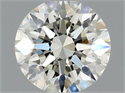 Natural Diamond 0.50 Carats, Round with Excellent Cut, L Color, SI2 Clarity and Certified by GIA