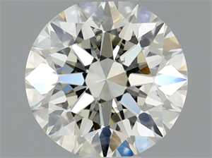 Picture of Natural Diamond 0.50 Carats, Round with Excellent Cut, L Color, SI2 Clarity and Certified by GIA