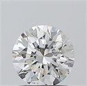 Natural Diamond 1.00 Carats, Round with Excellent Cut, D Color, SI1 Clarity and Certified by GIA