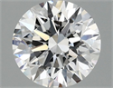 Lab Grown Diamond 2.01 Carats, Round with Excellent Cut, D Color, VVS2 Clarity and Certified by IGI