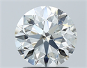 Diamante Natural 1.70 quilates, Redondo , Color H, claridad SI1 y certificado GIA