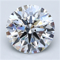 Diamante Natural 5.11 quilates, Redondo , Color D, claridad VS2 y certificado GIA