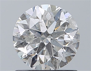 Picture of Natural Diamond 1.03 Carats, Round with Very Good Cut, G Color, SI2 Clarity and Certified by IGI