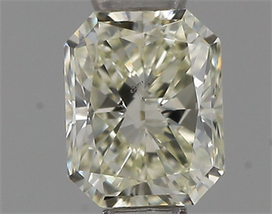 Picture of Natural Diamond 0.50 Carats, Radiant with  Cut, J Color, SI1 Clarity and Certified by IGI