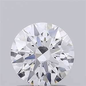Picture of Lab Grown Diamond 1.09 Carats, Round with Ideal Cut, E Color, VS1 Clarity and Certified by IGI