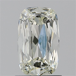 Foto Diamante Natural 0.90 quilates, Del cojín , Color K, claridad SI1 y certificado GIA de