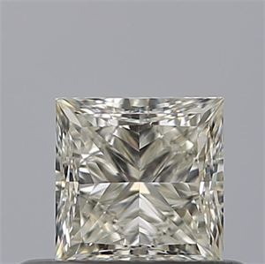 Picture of Natural Diamond 0.50 Carats, Princess with  Cut, K Color, VVS2 Clarity and Certified by GIA