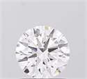Lab Grown Diamond 1.06 Carats, Round with Ideal Cut, D Color, VVS1 Clarity and Certified by IGI