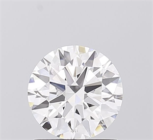 Picture of Lab Grown Diamond 1.06 Carats, Round with Ideal Cut, D Color, VVS1 Clarity and Certified by IGI