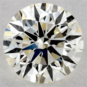 Foto Diamante Natural 0.57 quilates, Redondo , Color L, claridad VVS2 y certificado GIA de