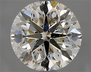 Foto Diamante Natural 2.02 quilates, Redondo , Color G, claridad SI2 y certificado HRD de
