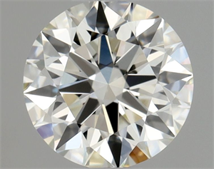 Foto Diamante Natural 0.56 quilates, Redondo , Color J, claridad IF y certificado GIA de