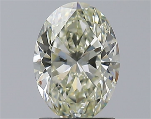 Picture of Natural Diamond 1.40 Carats, Oval with  Cut, M Color, SI1 Clarity and Certified by GIA