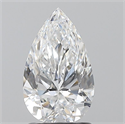 Natural Diamond 1.50 Carats, Pear with  Cut, D Color, VS1 Clarity and Certified by GIA