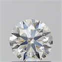 Diamante Natural 1.00 quilates, Redondo , Color J, claridad SI1 y certificado GIA