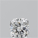 Natural Diamond 0.51 Carats, Cushion with  Cut, F Color, VS2 Clarity and Certified by GIA