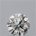Diamante Natural 0.50 quilates, Redondo , Color F, claridad VVS2 y certificado IGI