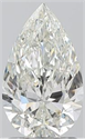 Natural Diamond 1.50 Carats, Pear with  Cut, I Color, SI2 Clarity and Certified by GIA