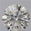 Natural Diamond 0.71 Carats, Round with Excellent Cut, H Color, IF Clarity and Certified by IGI