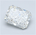 Diamante Natural 1.51 quilates, Radiante , Color G, claridad VS1 y certificado GIA