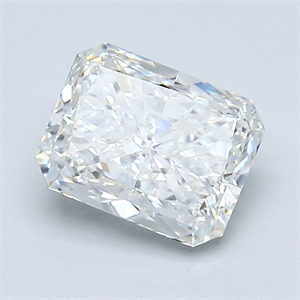 Foto Diamante Natural 1.51 quilates, Radiante , Color G, claridad VS1 y certificado GIA de