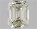 Diamante Natural 1.80 quilates, Esmeralda , Color L, claridad VVS1 y certificado HRD