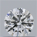 Diamante Natural 0.41 quilates, Redondo , Color F, claridad SI1 y certificado GIA
