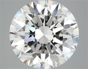 Picture of Lab Grown Diamond 5.10 Carats, Round with Excellent Cut, E Color, VS1 Clarity and Certified by IGI